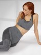 Super Blickdichte Sport-Leggings Melange