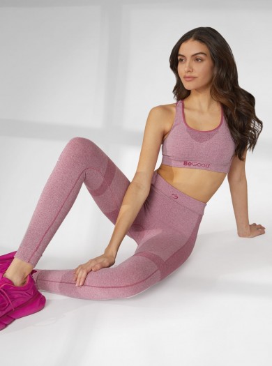 Super Blickdichte Sport-Leggings Melange