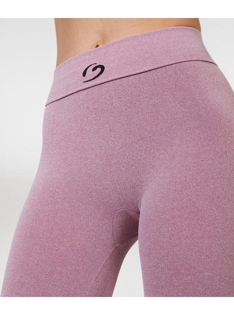 Legging Capri Melange Pancia Piatta