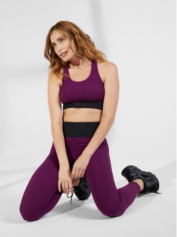 Racerback geripptes Top