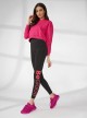 Legging Super Slim avec l'inscription BeGood