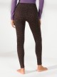 SchwarzBraun-Fleece-Legging mit abnehmender und feuchtigkeitsspendender Wirkung