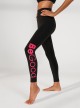 Leggings Abnehmen und feuchtigkeitsspendende Sportarten Schwarze