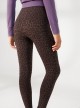 Black-brown Speckled legging in Dermofibra® Cosmetics