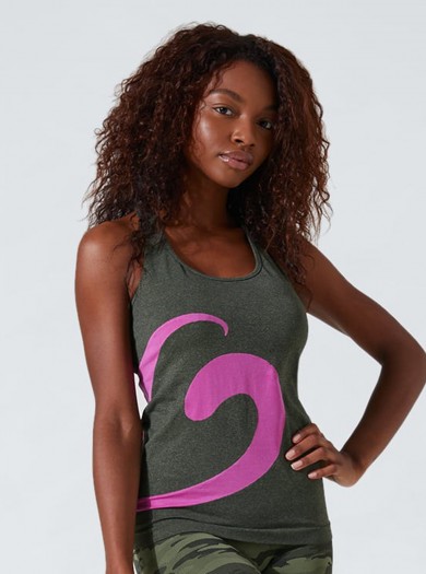 Covering Melange Sport Tank Top