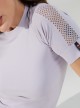 T-Shirt Avec Insert Perforé Sur L’épaule | BeGood.Store