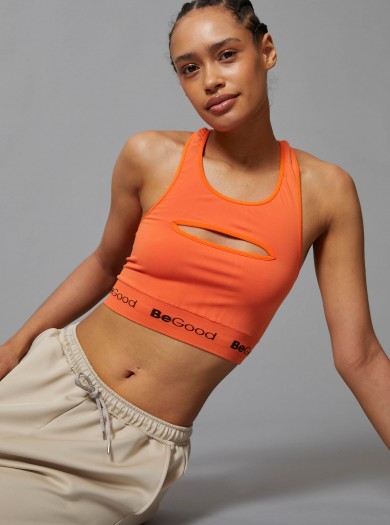 Racerback Top With Insert Orange