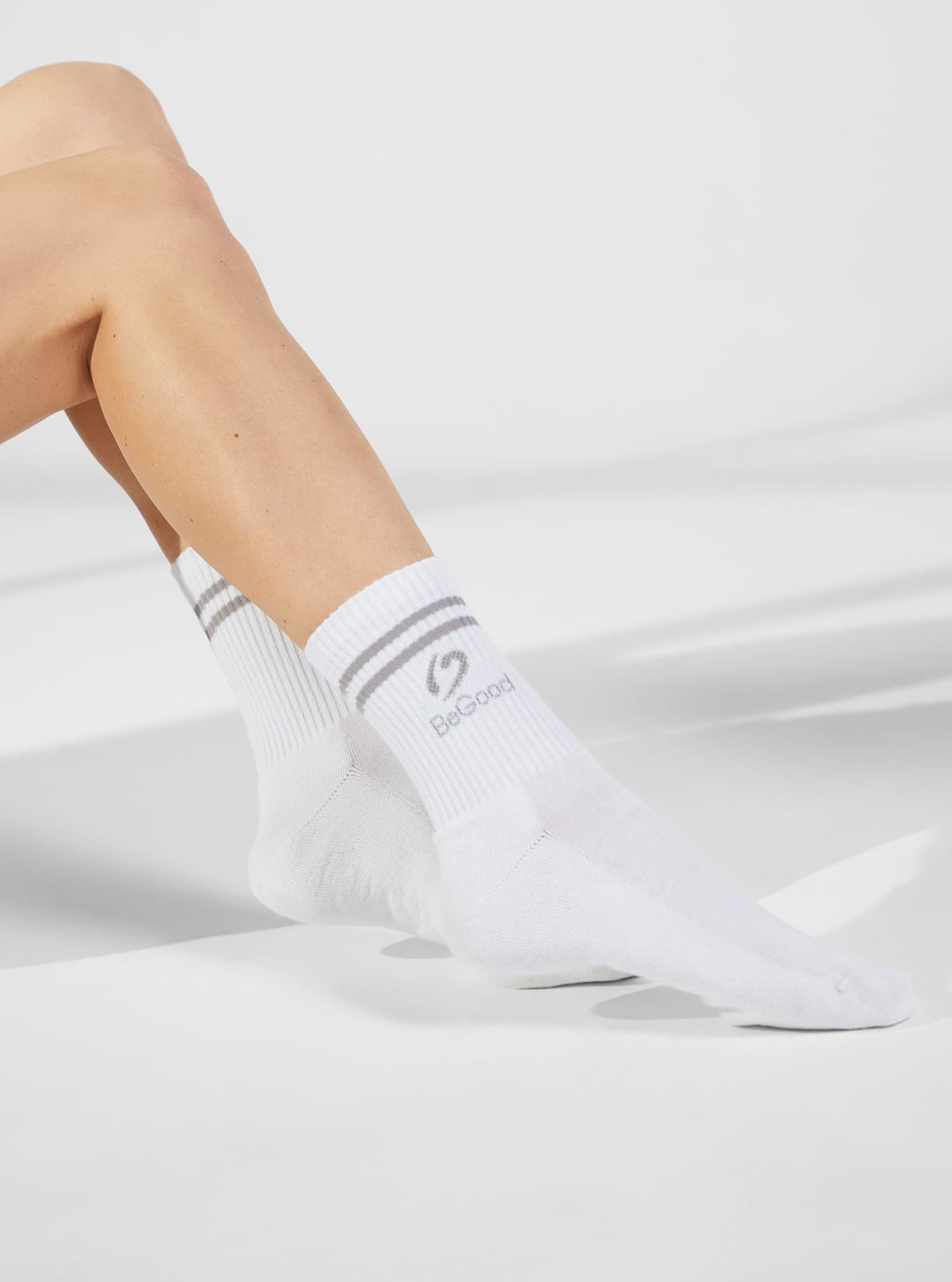 Nutritive Q10 Grey Terry Socks
