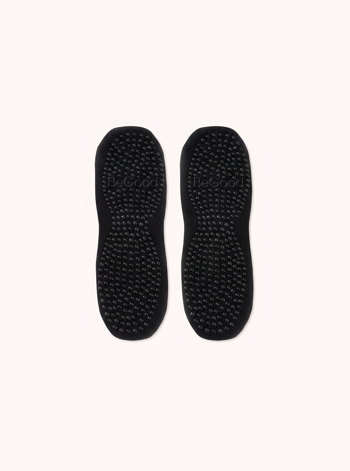 Anti-Rutsch-Socken für Yoga und Pilates mit Silberfaser Schwarz