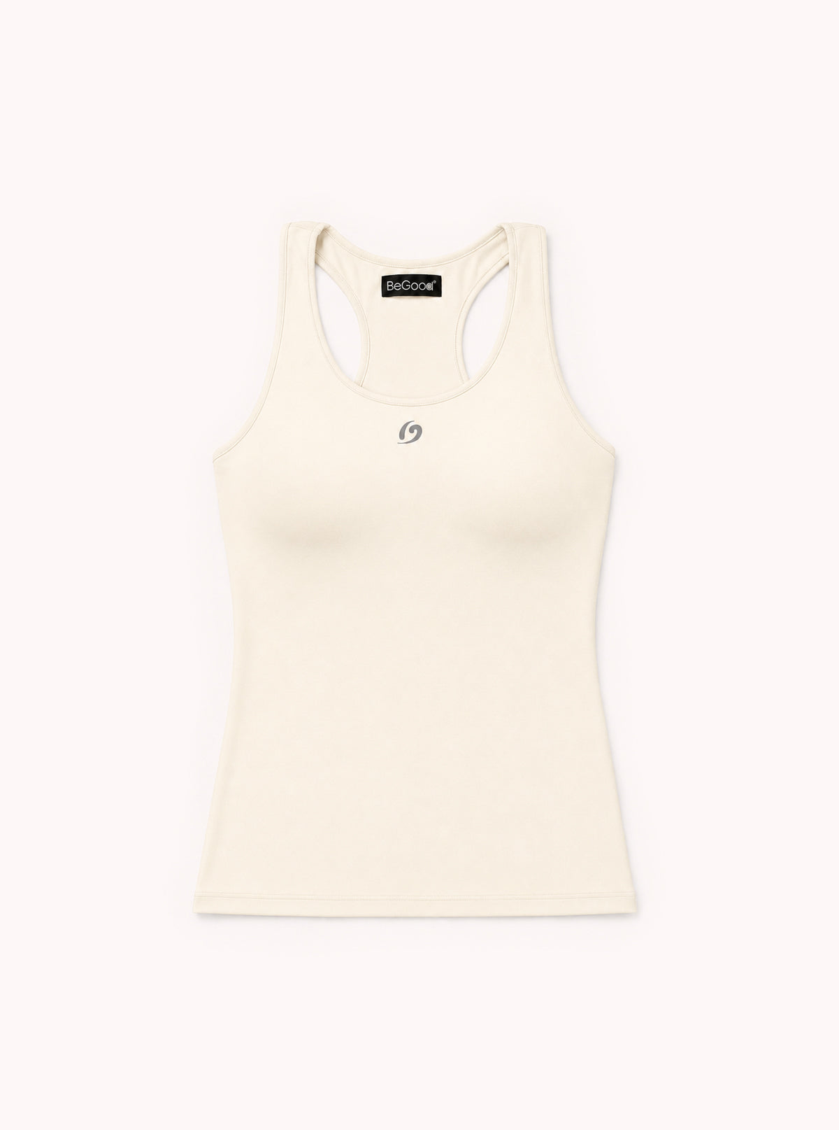 Tank Top con reggiseno Soft Sport Panna