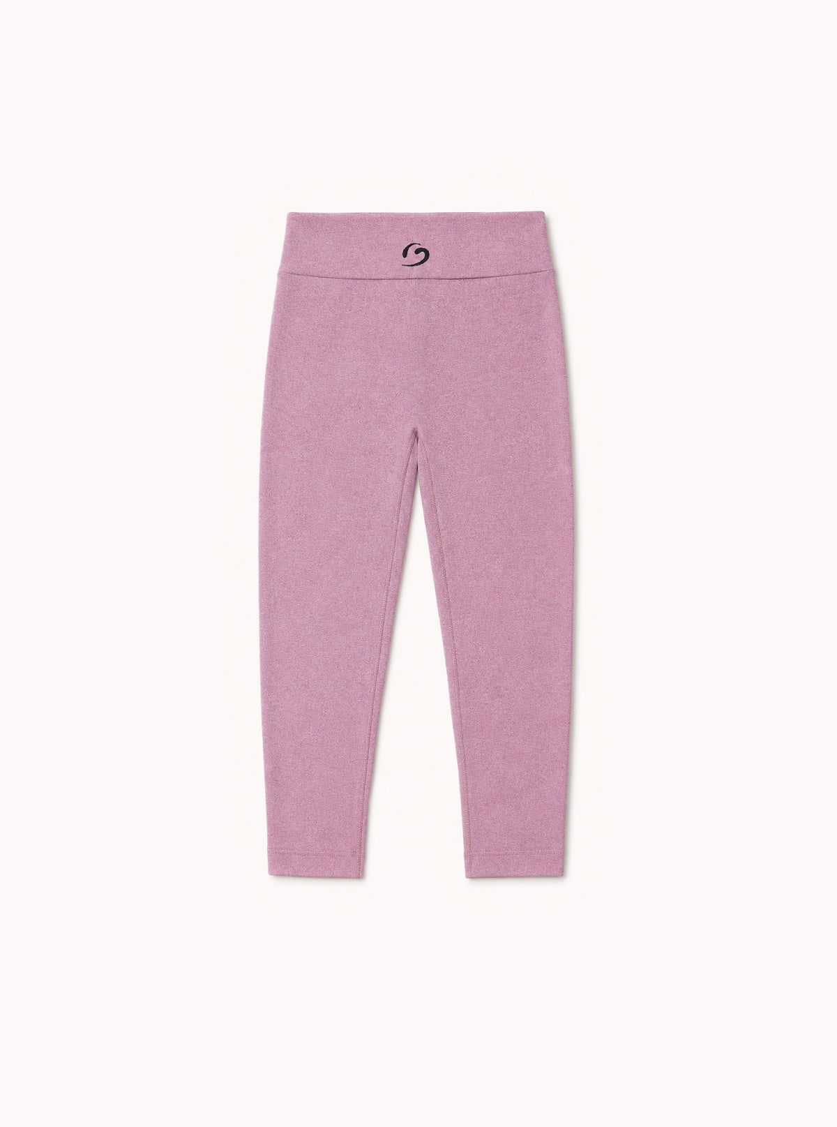 LEGGINGS CAPRI MELANGE PANCIA PIATTA FUCSIA