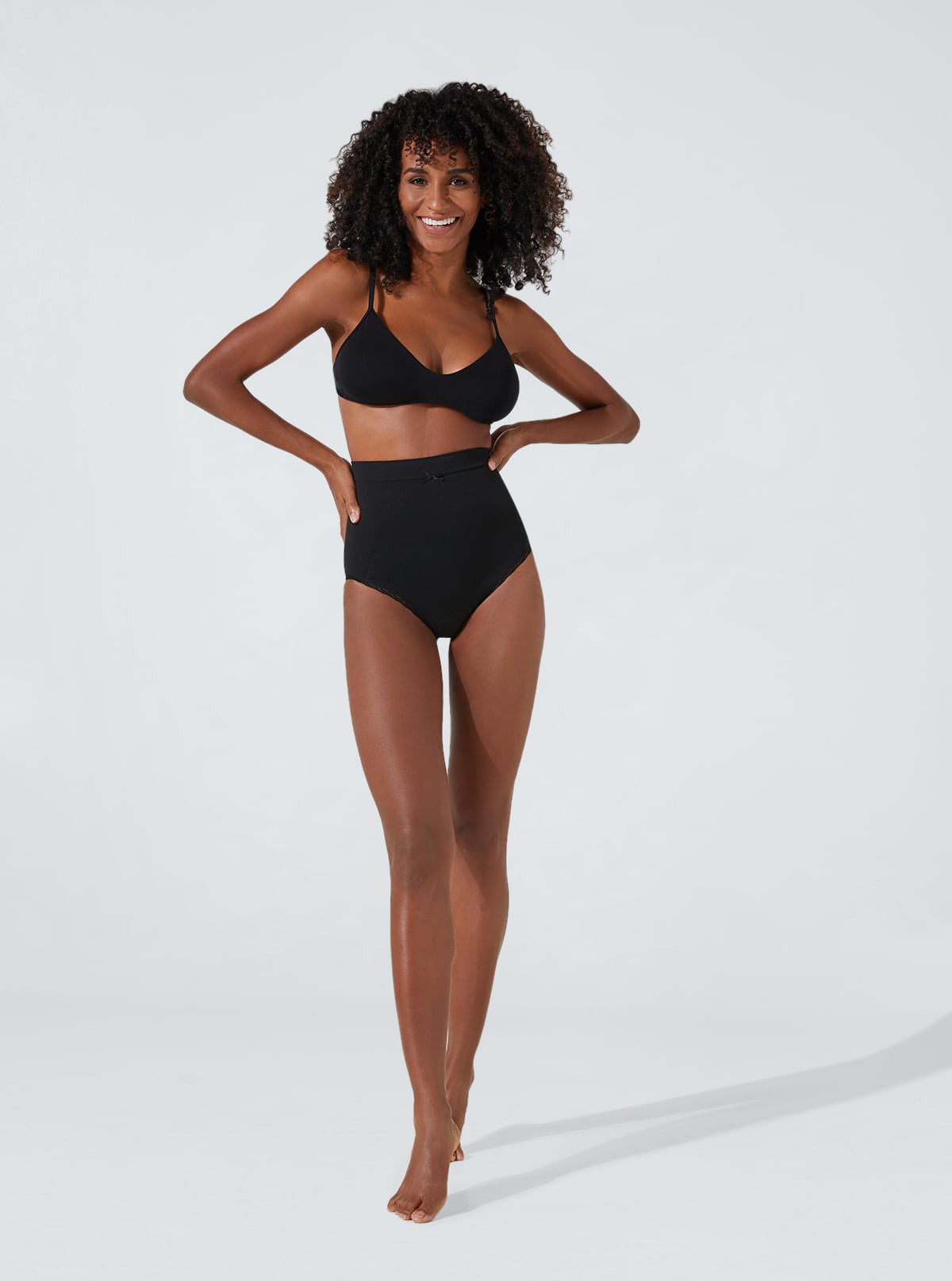 Shaping-Culotte Schwarz
