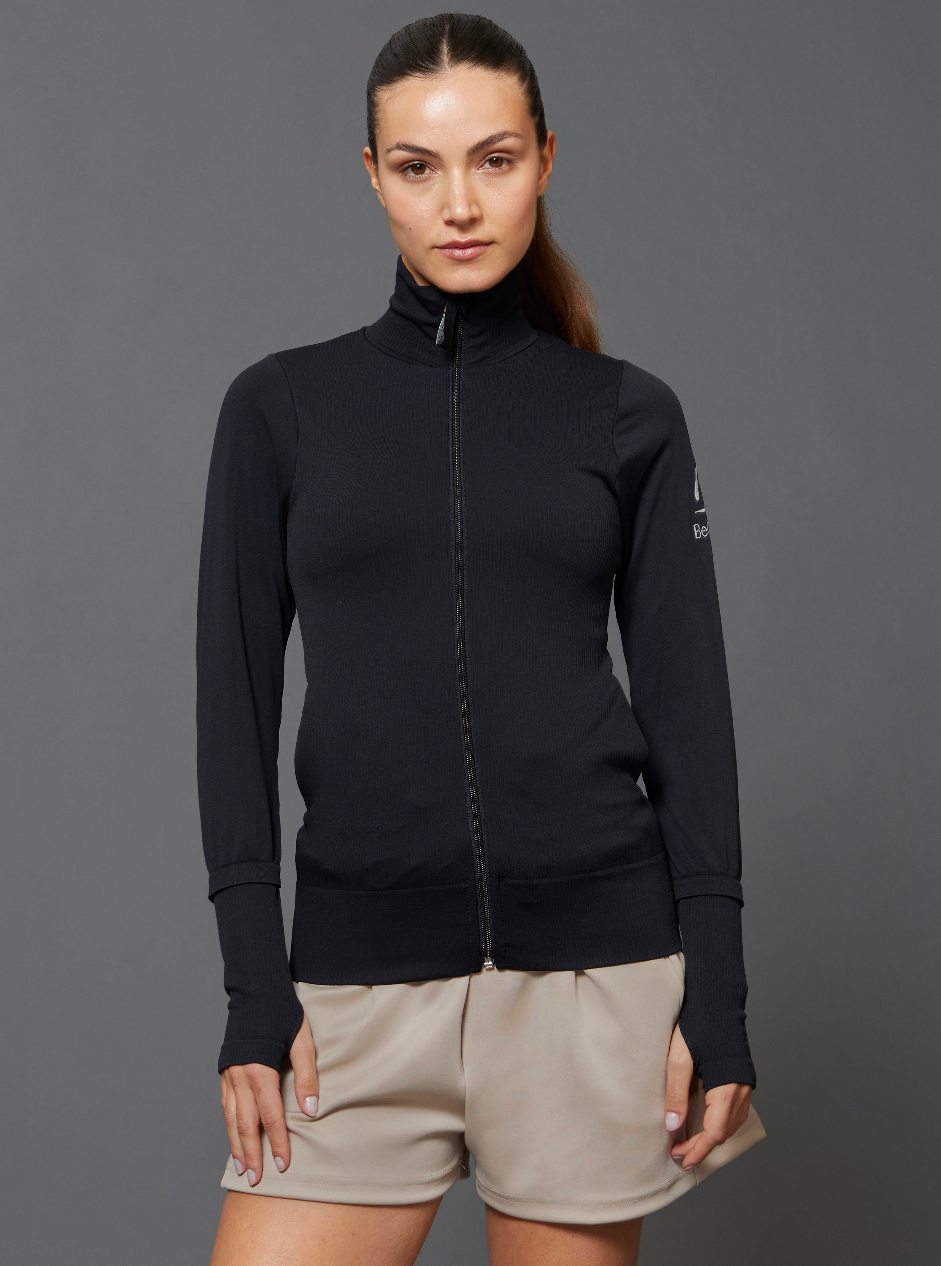 Bioceramic Fleece in Costina Nero