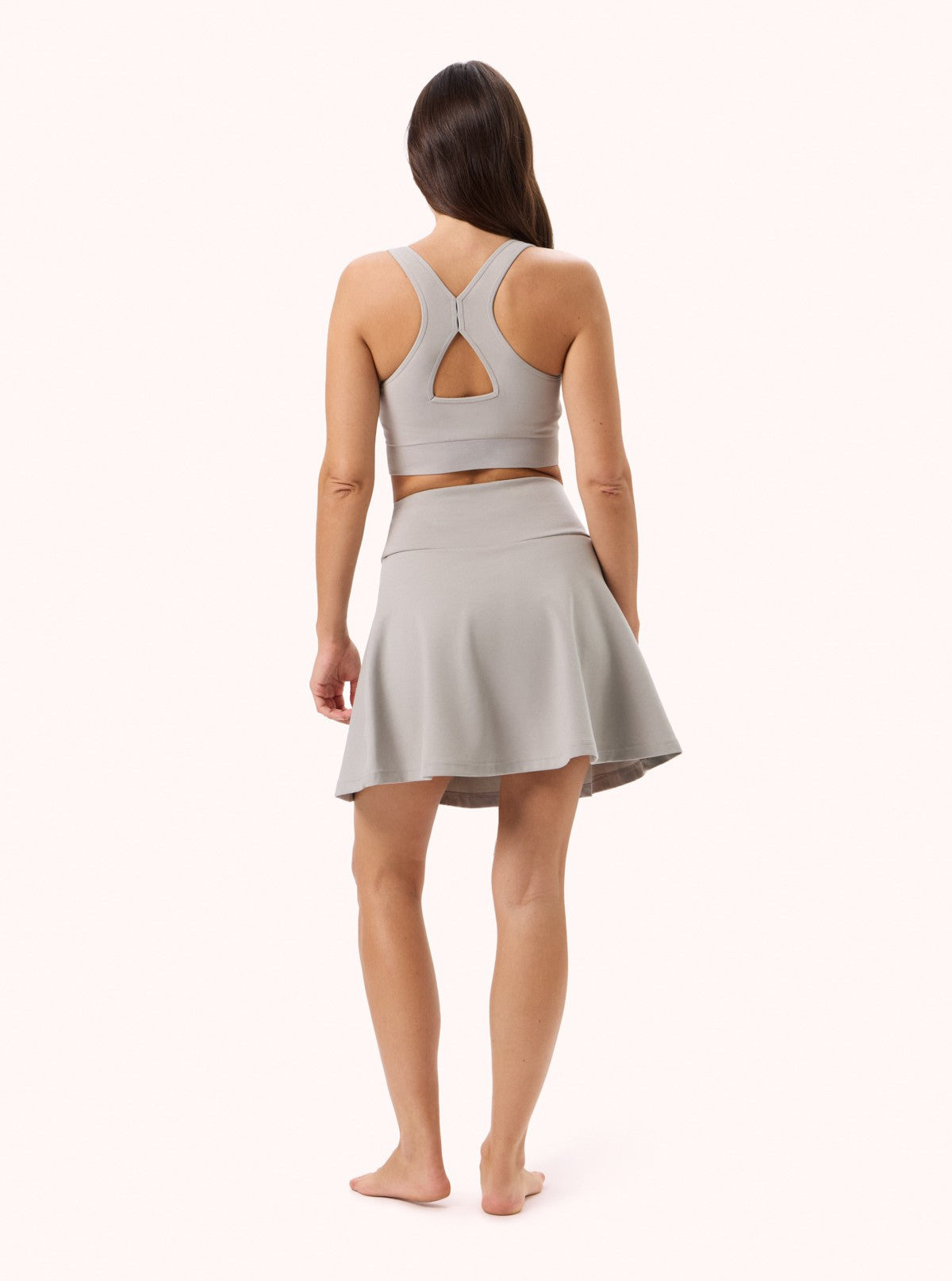 Rock mit Shorts Urban Flow Avio Argento