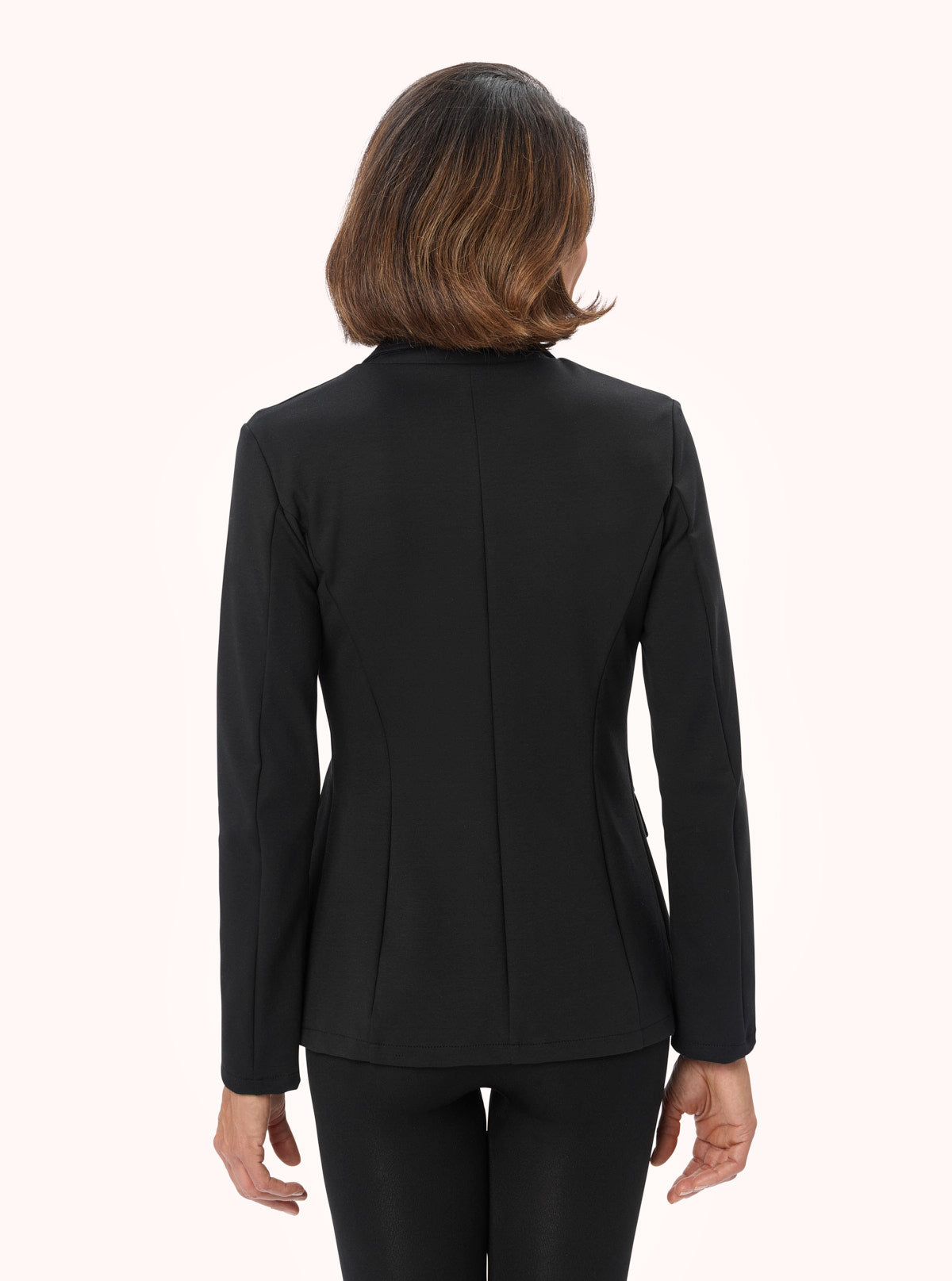 Damenjacke aus Sweatstoff Schwarz