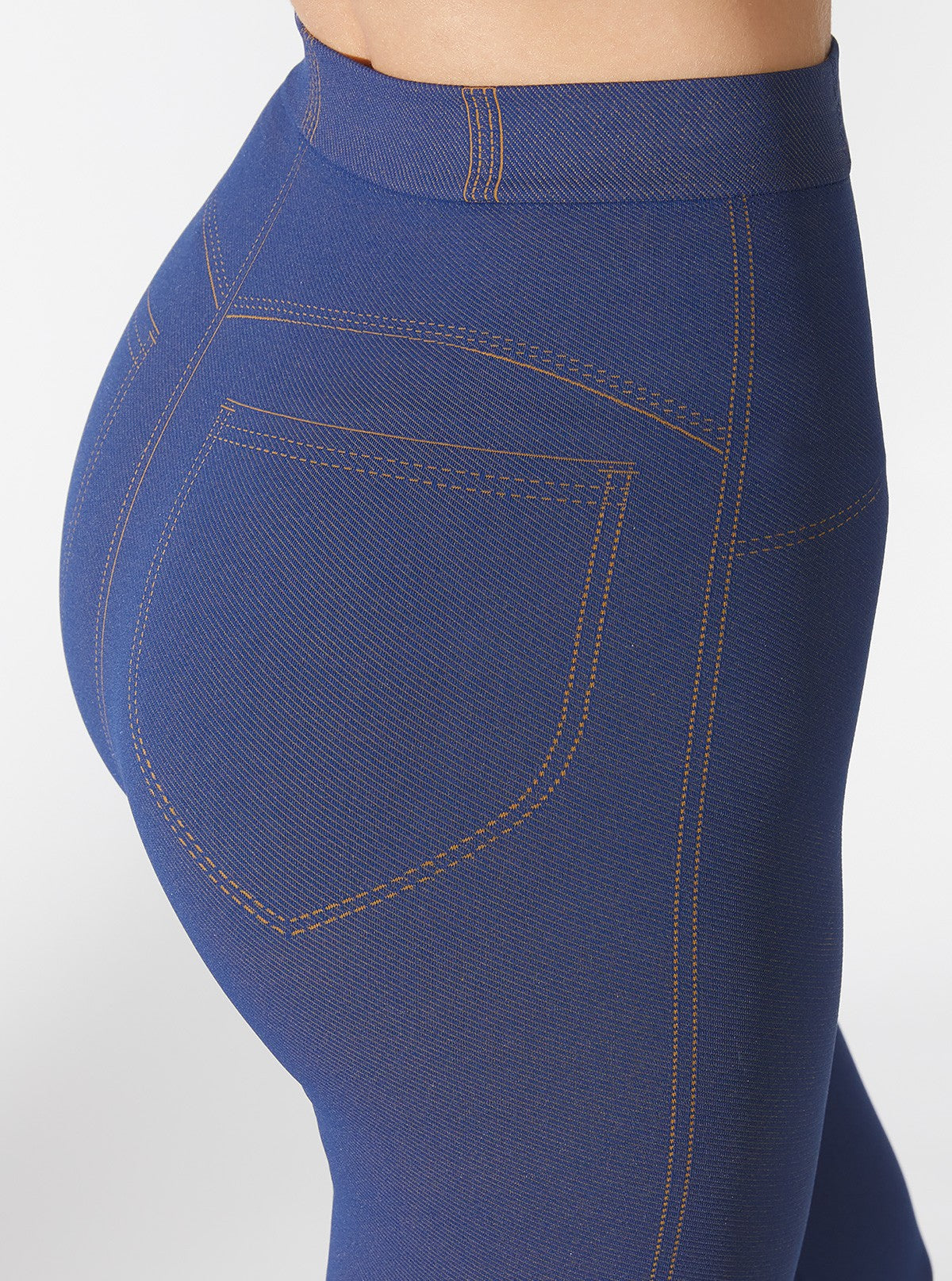 JEGGINGS PUSH-UP BLU