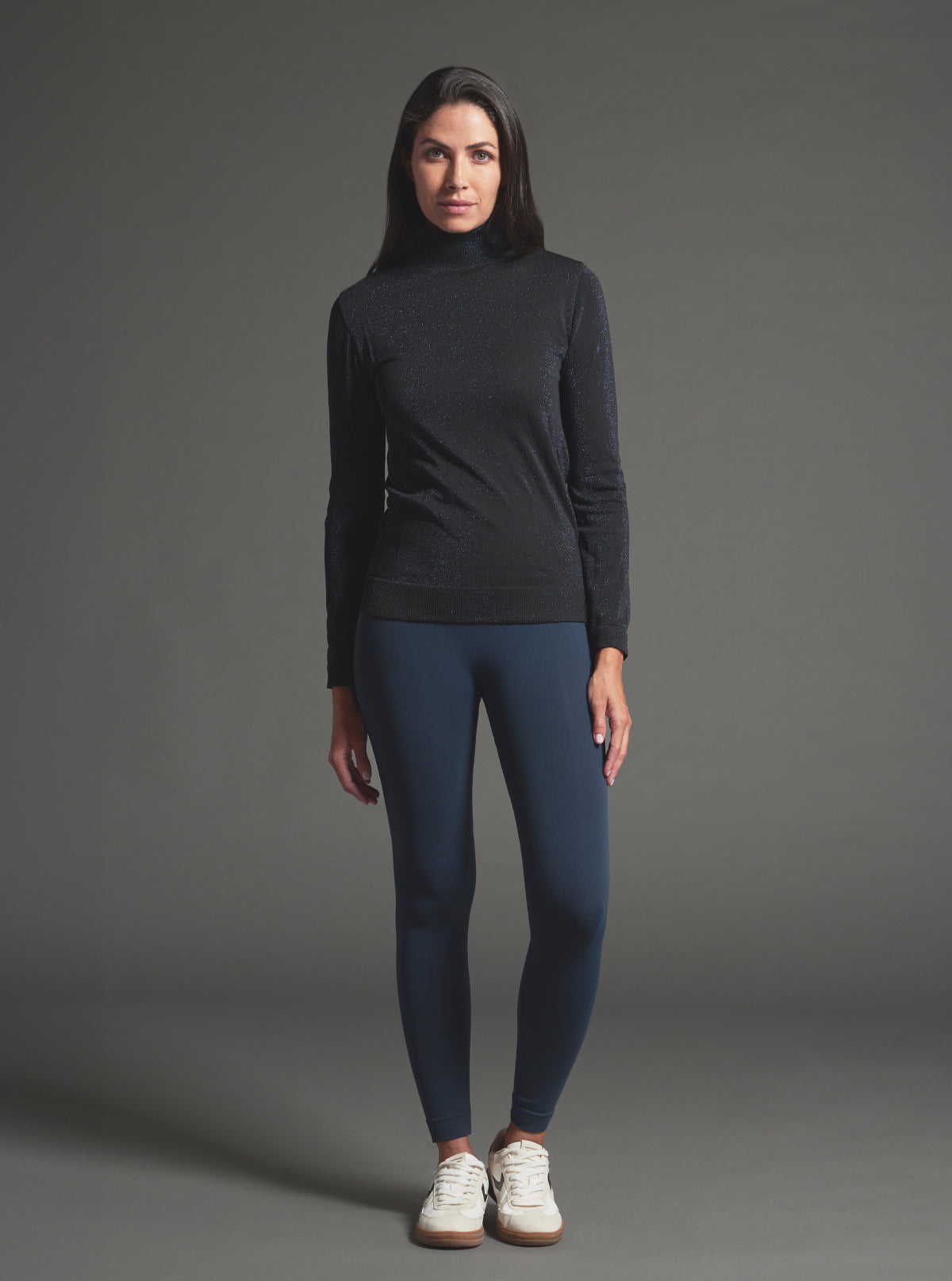 Super Slim Shaping Blue Leggings
