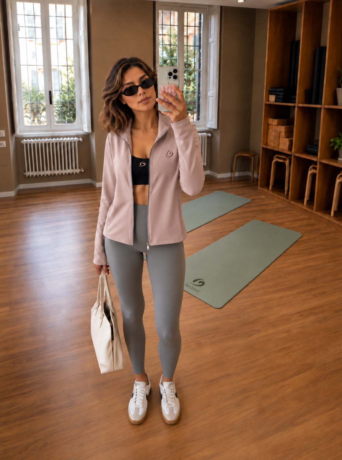 Legging Modellante Superslim Grigio