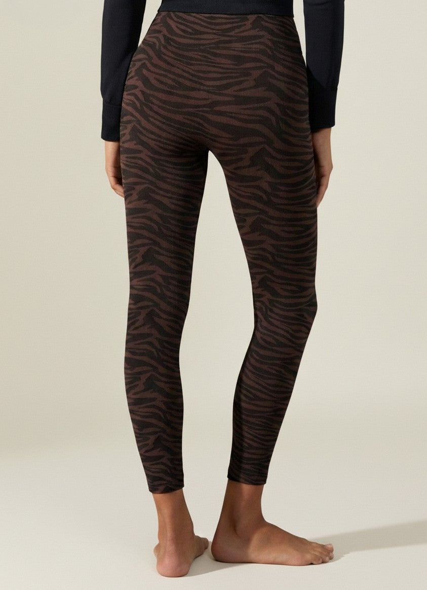 Zebraoptik Superslim-Leggings