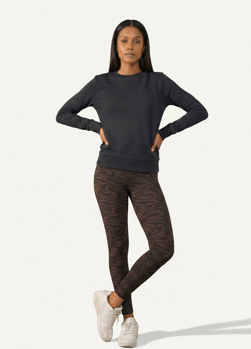 Zebraoptik Superslim-Leggings