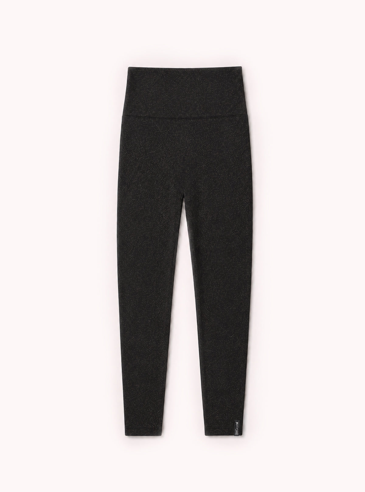 Legging Slim Lurex Lurex Marrone