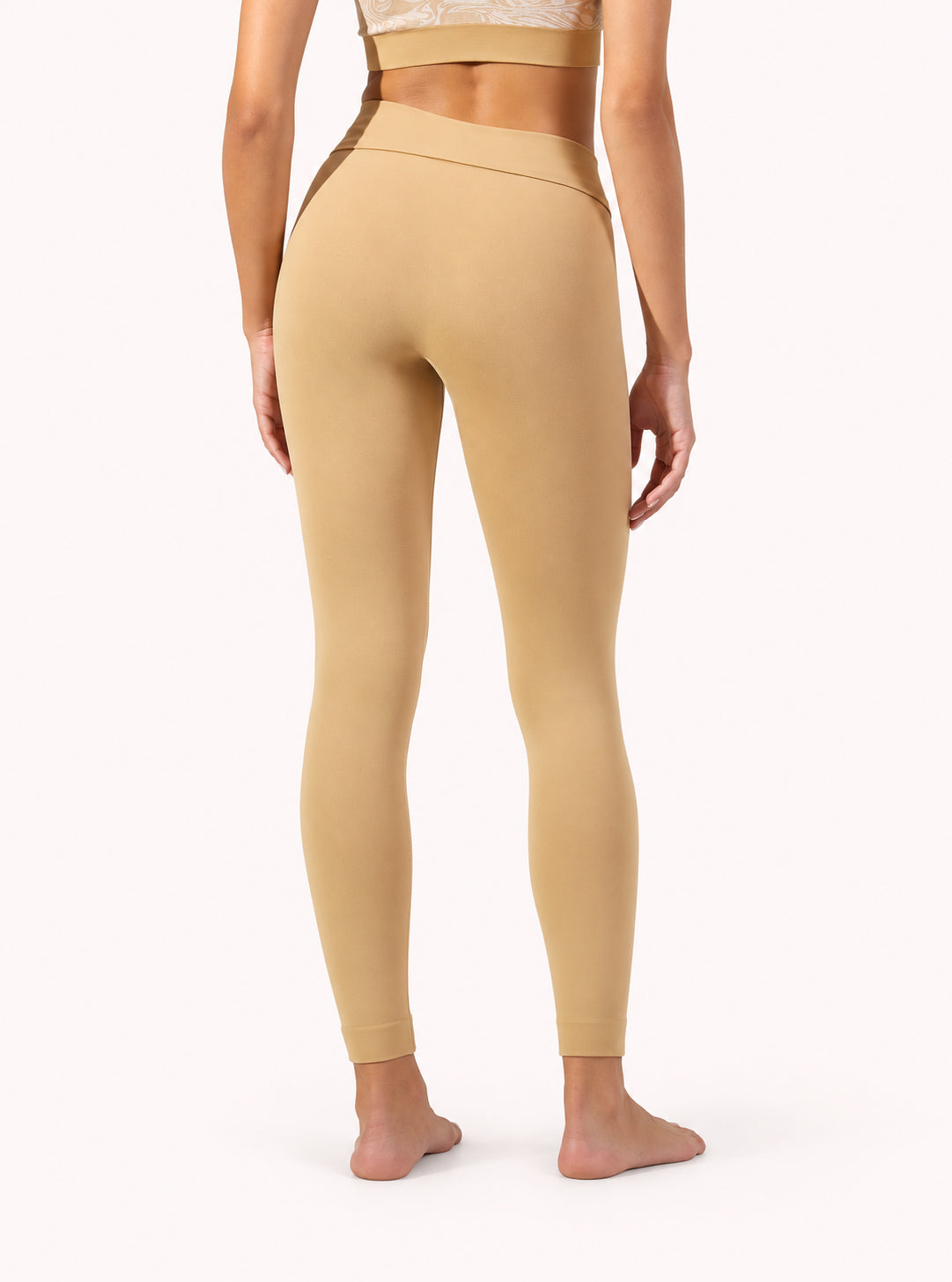 Superslim Basic Leggings Seil-Beige