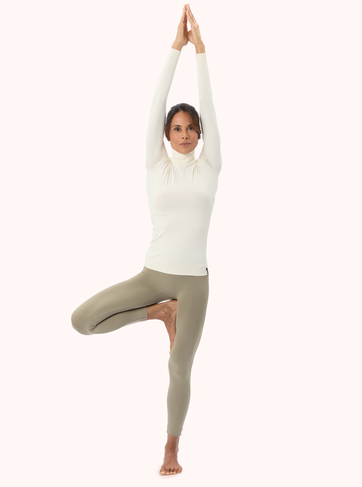 Formende Superslim-Leggings Taupe