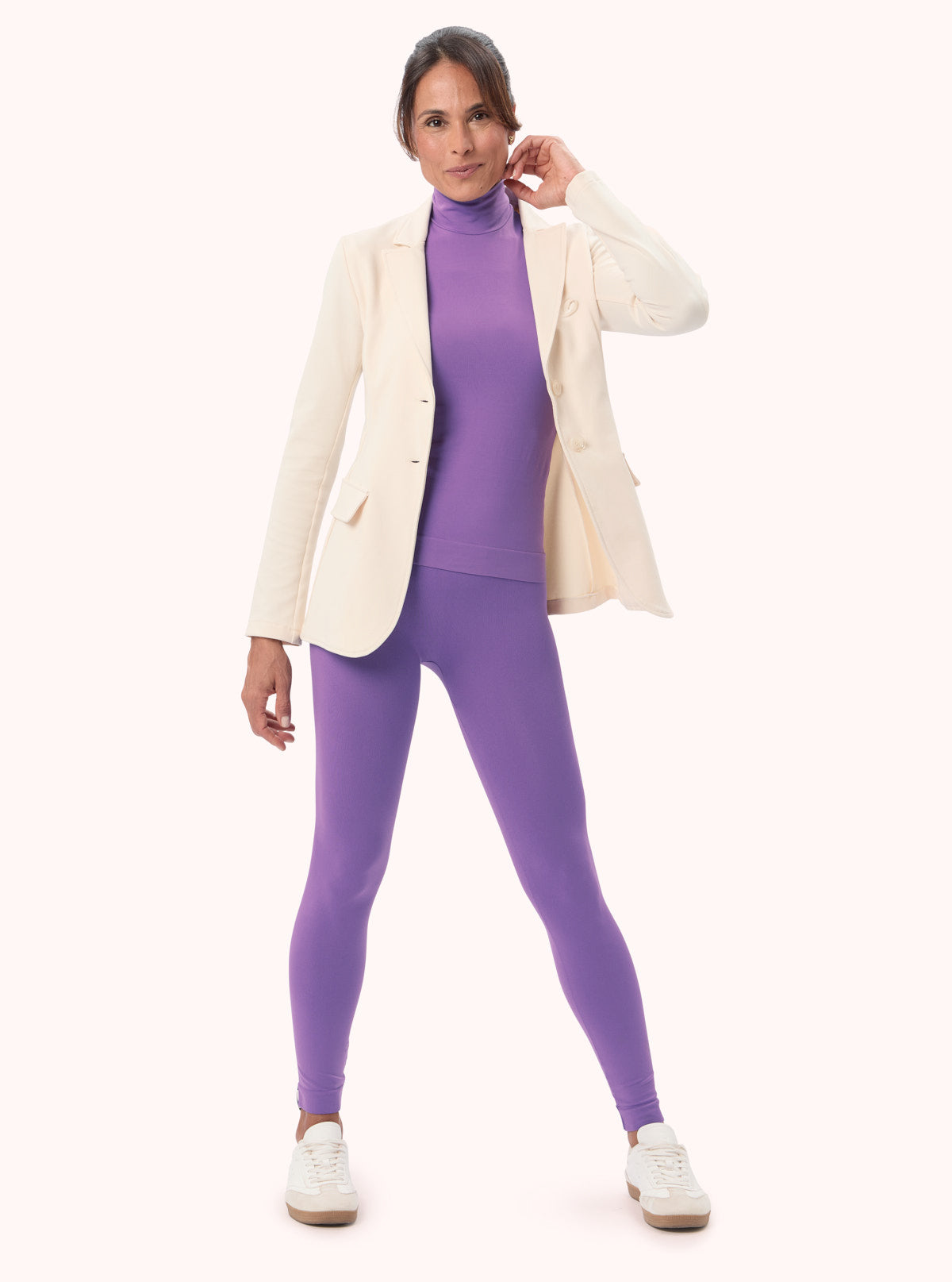 Legging Superslim sculptant violet