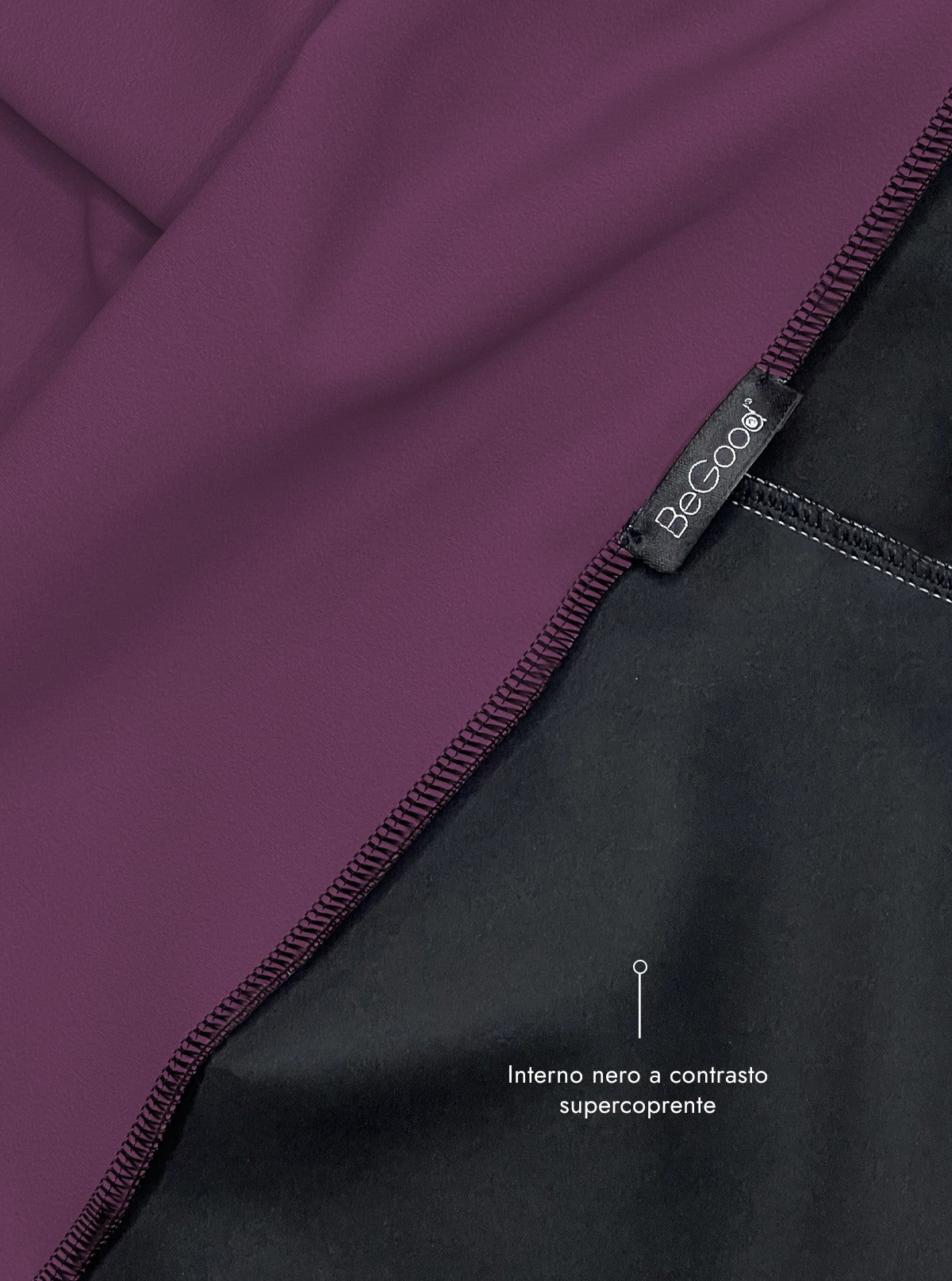 Slimming Opaque Leggings - Glam Active Wine