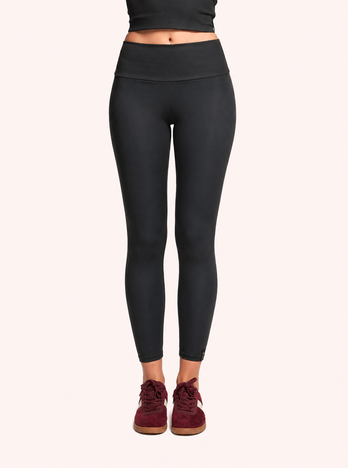 Opaque Slimming Legging - Glam Active Smoky black