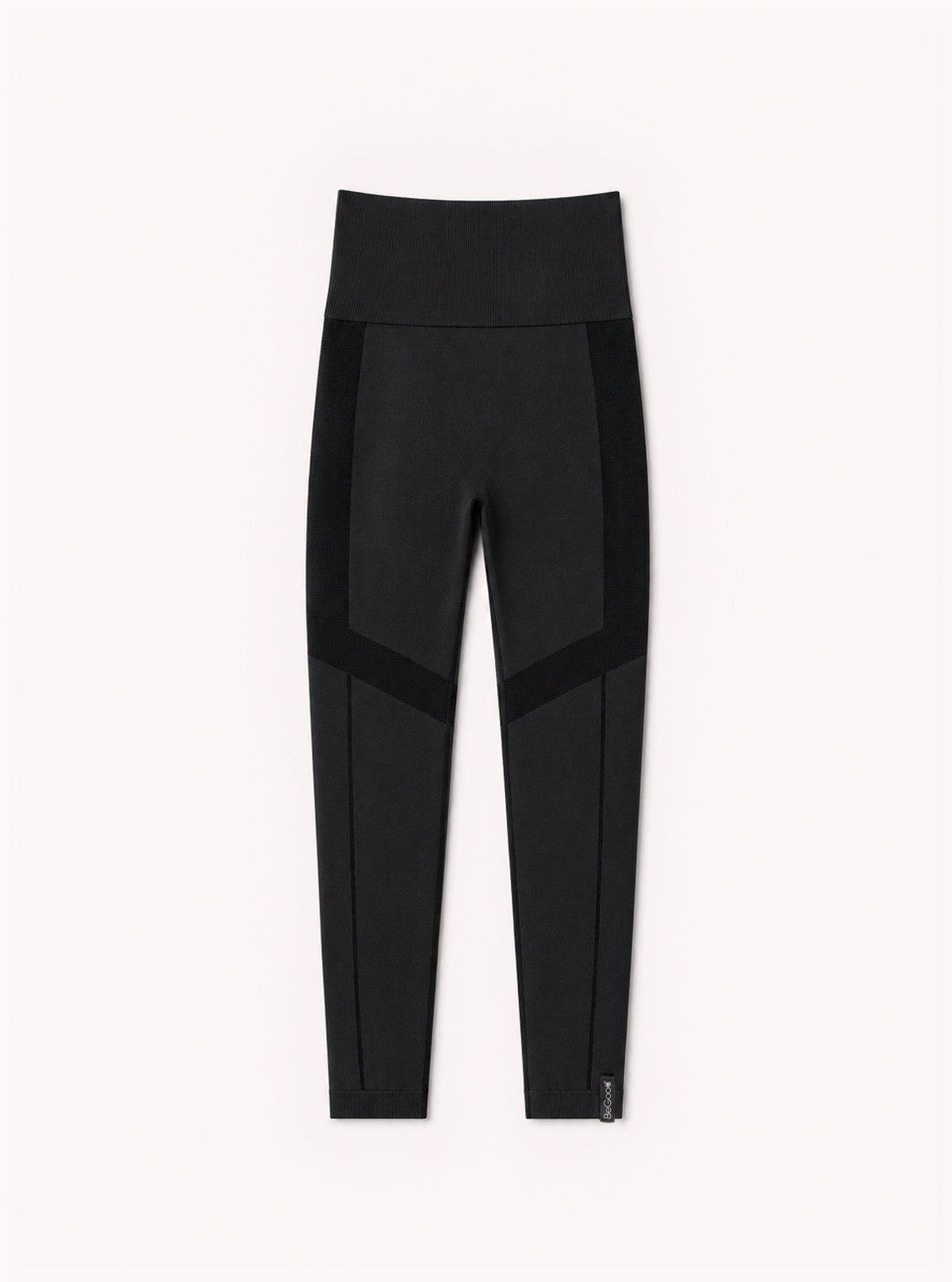 LEGGINGS SPORT SUPER COPRENTE MELANGE NERO