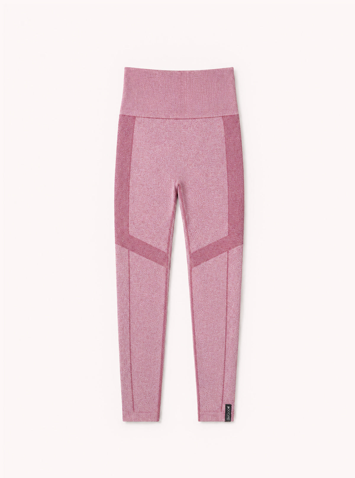 LEGGINGS SPORT SUPER COPRENTE MELANGE GRIGIO FUCSIA