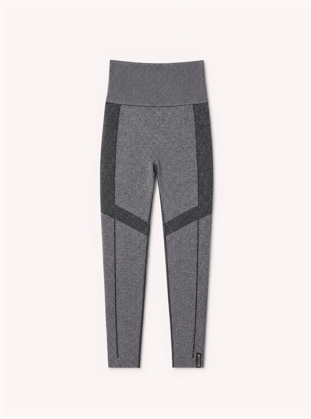 LEGGINGS SPORT SUPER COPRENTE MELANGE GRIGIO SCURO