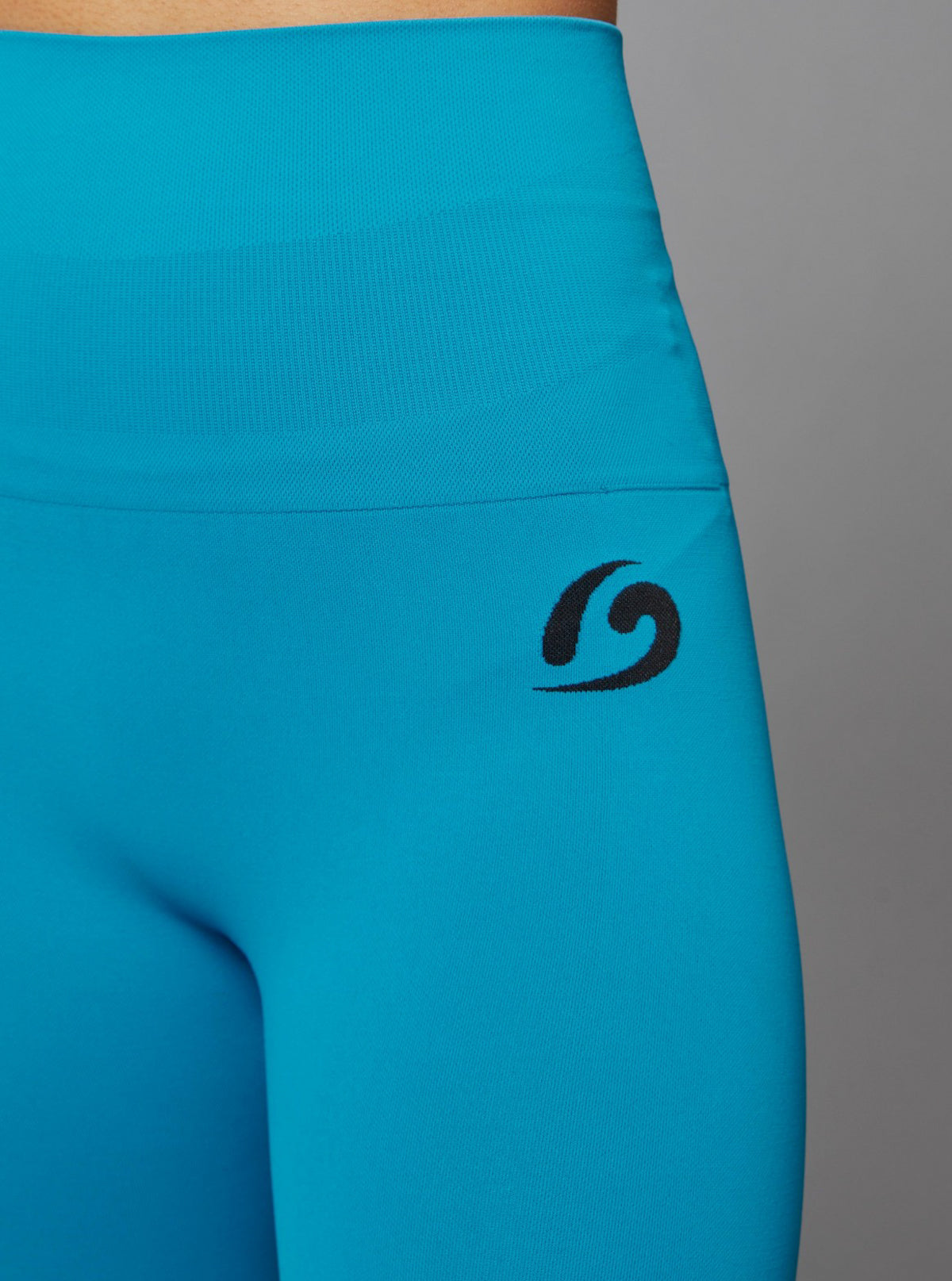 Slim-Leggings mit Push-up-Naht Türkis