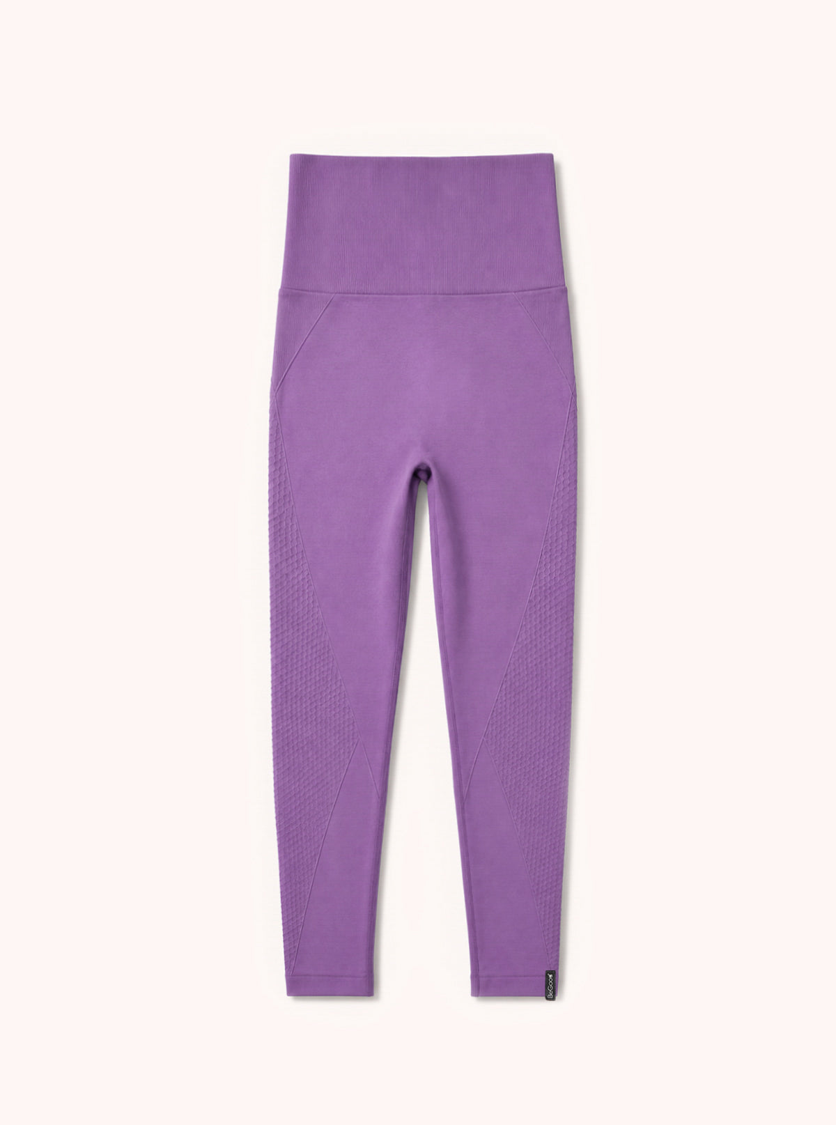 Leggings Superslim con Dettagli Viola