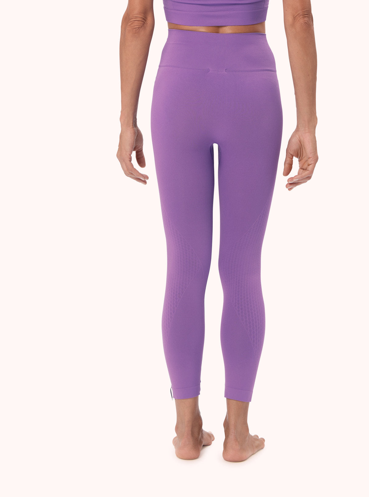 Legging Superslim à détails violet