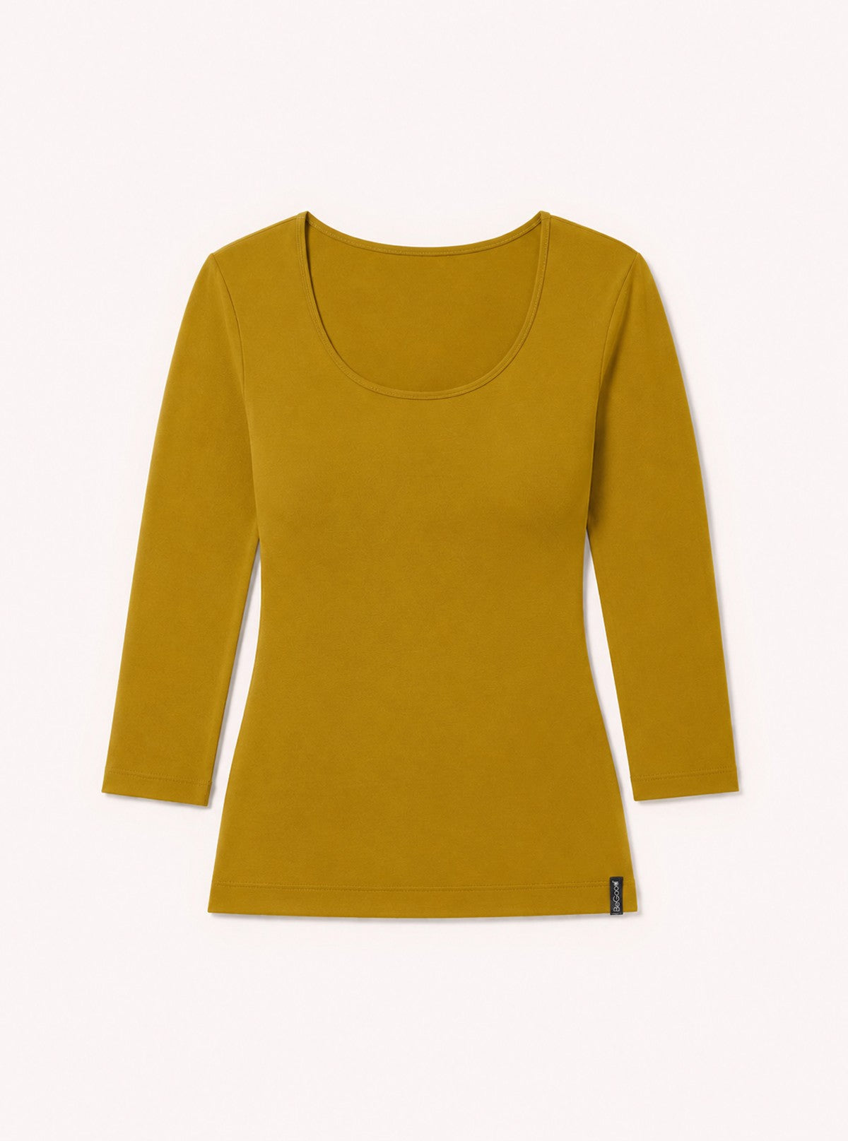 Maglia Manica 3/4 Soft Touch Senape