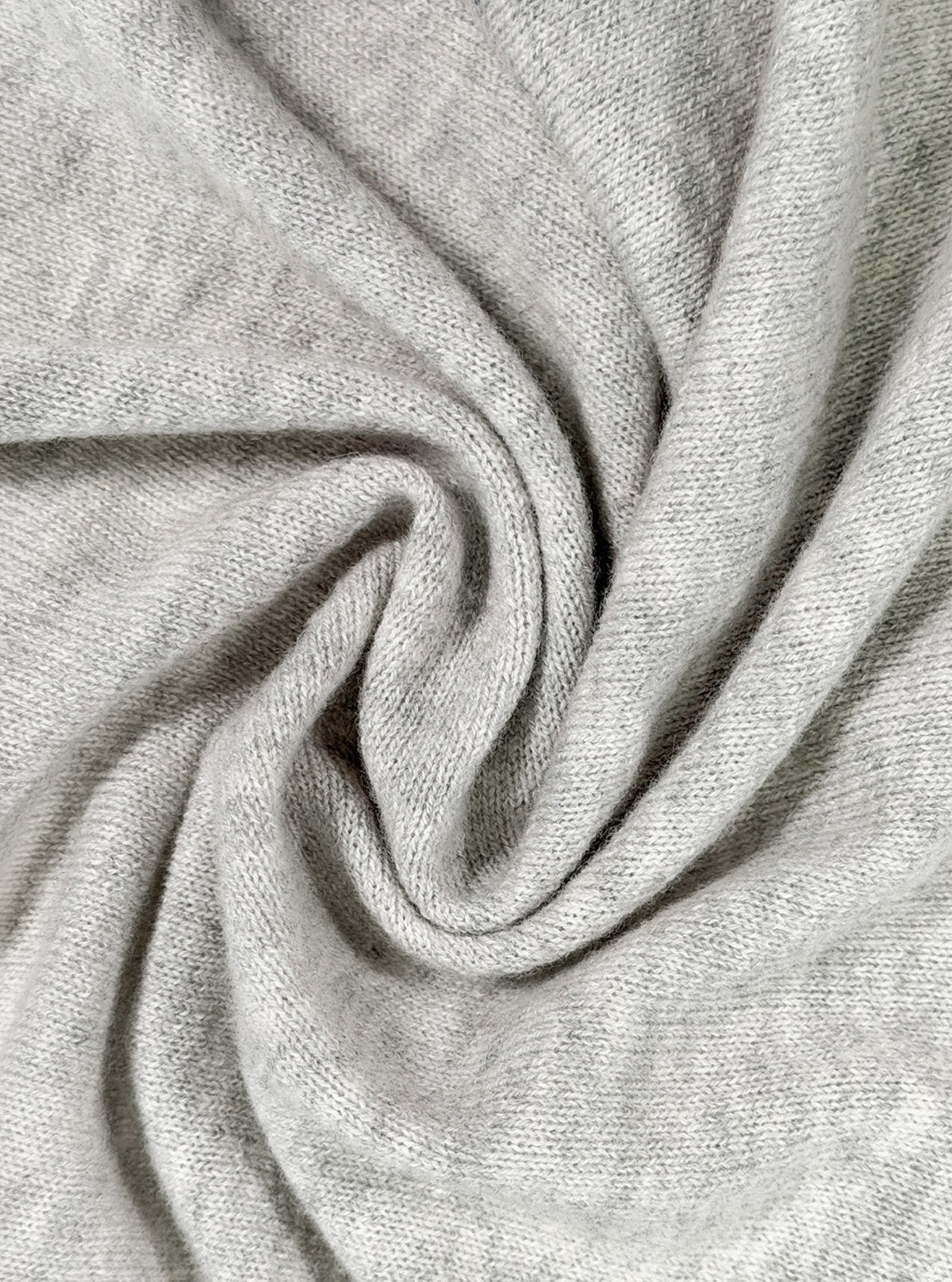Damen-Bolero aus extrafeiner Merinowolle Grau