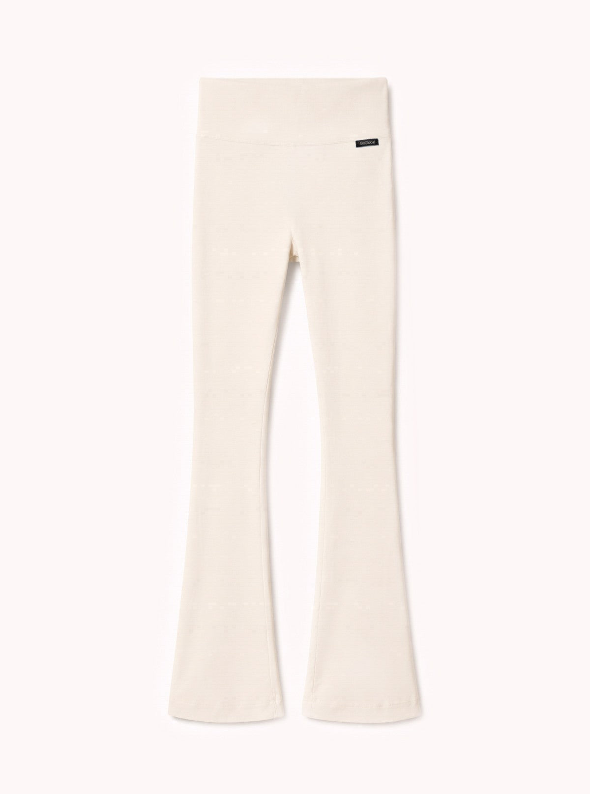 Leggings a zampa modellanti Panna