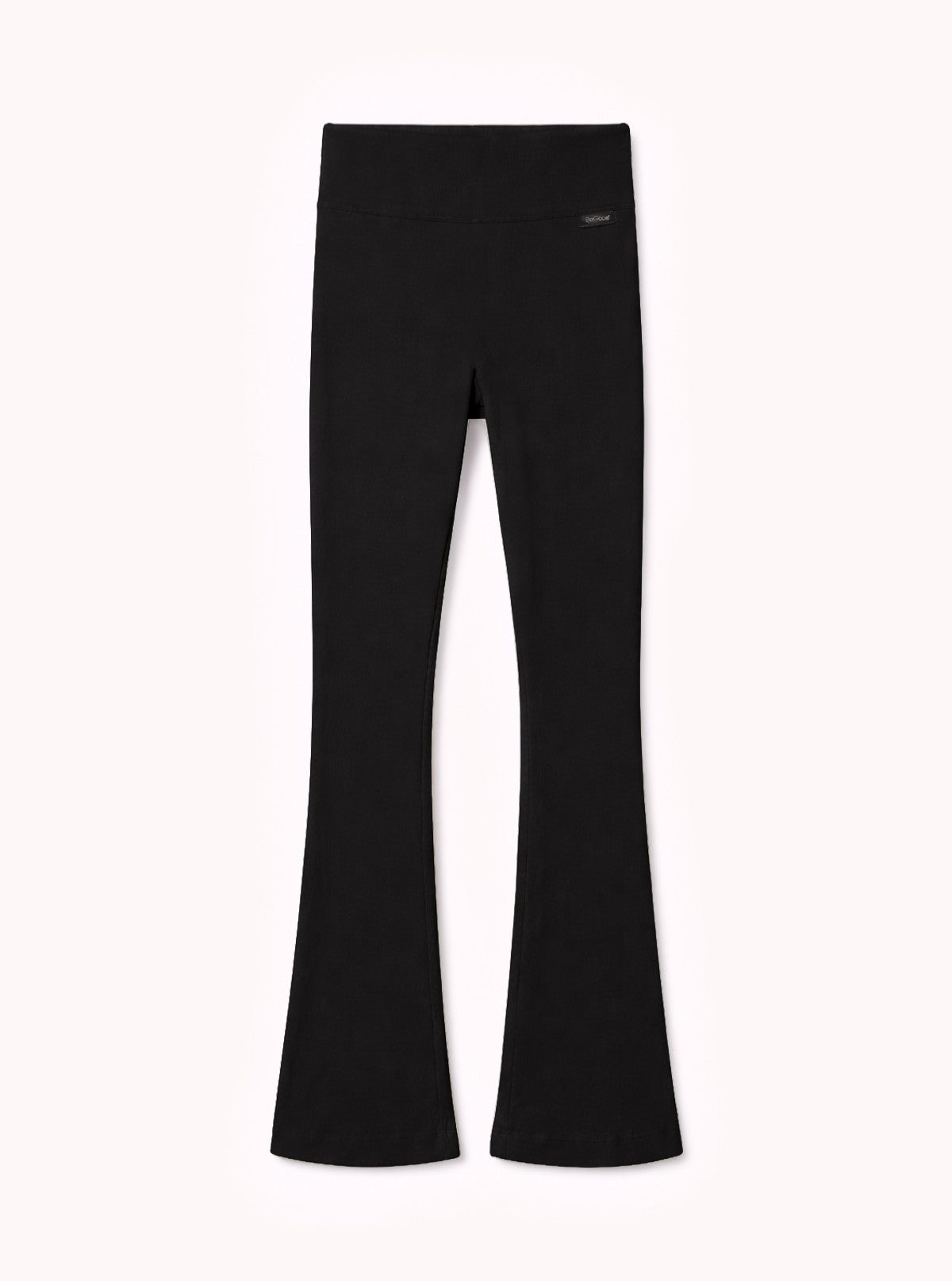 Shaping flared leggings Black