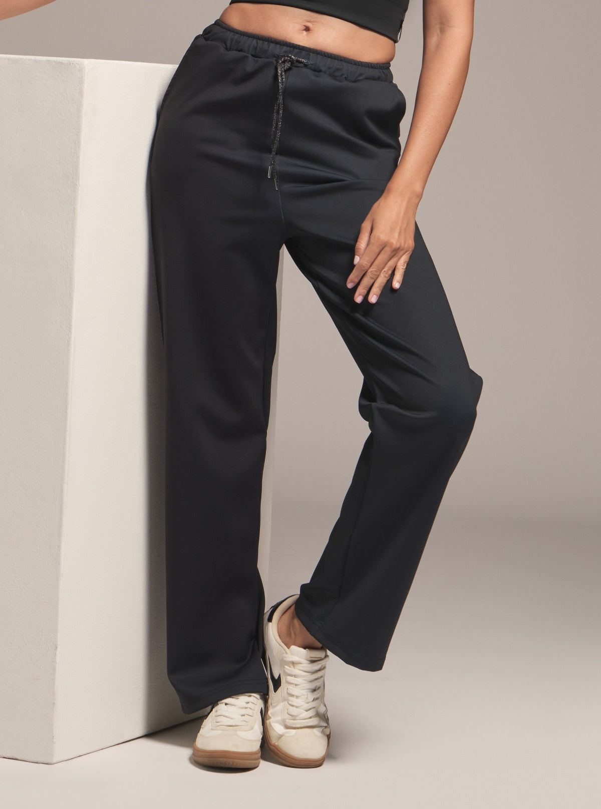 Pantalone Joggers da Donna - Glam Active Nero