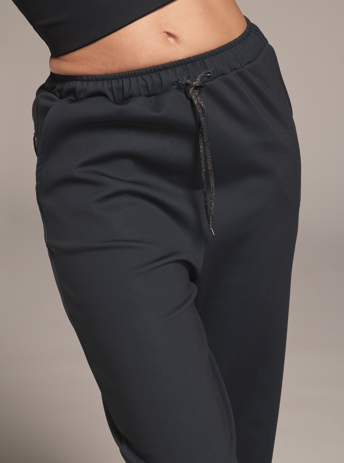 Pantalone Joggers da Donna - Glam Active Nero