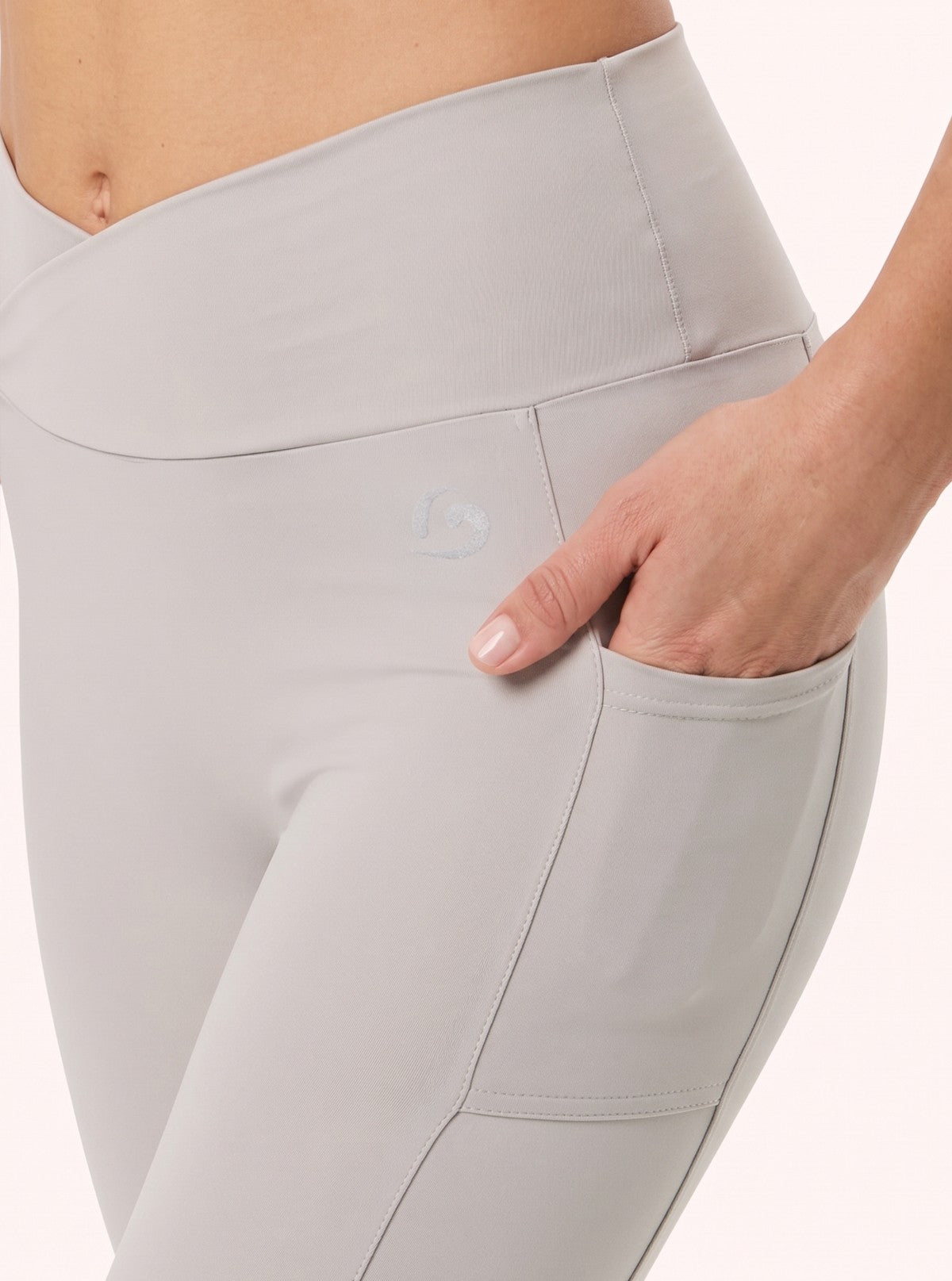 Shorts con tasche Soft Sport Argento