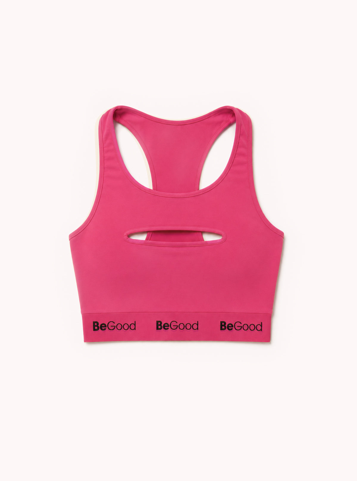 Racerback Top with Cyclamen Insert