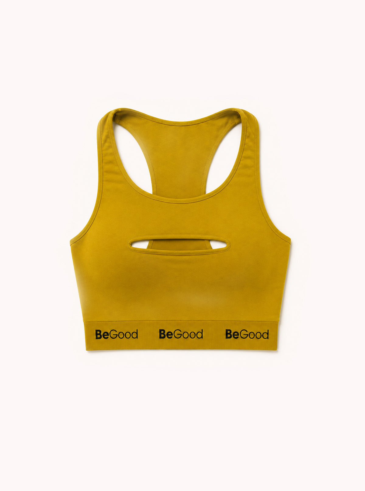 Racerback Top with Mustard Insert
