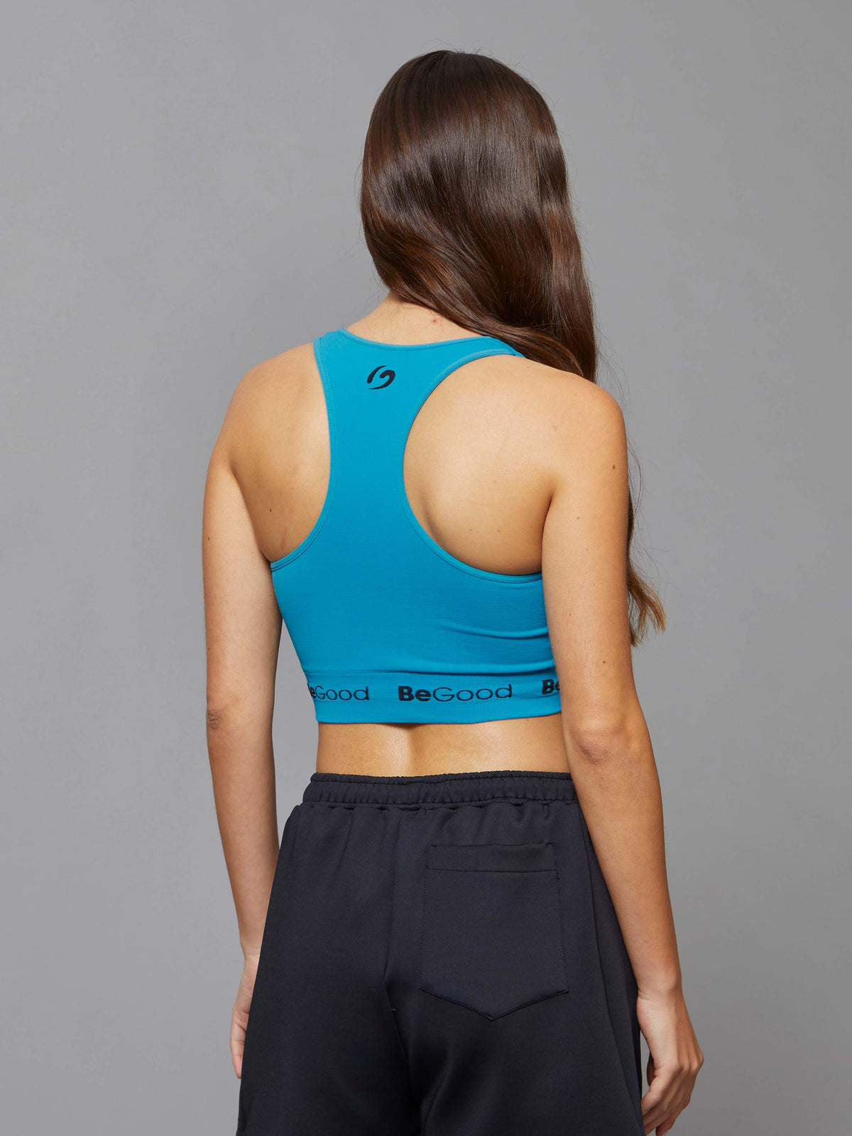 Racerback Top with Turquoise Insert