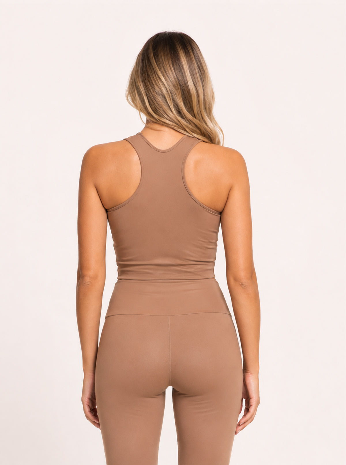 Top Modellante e Snellente - Glam Active Cuoio