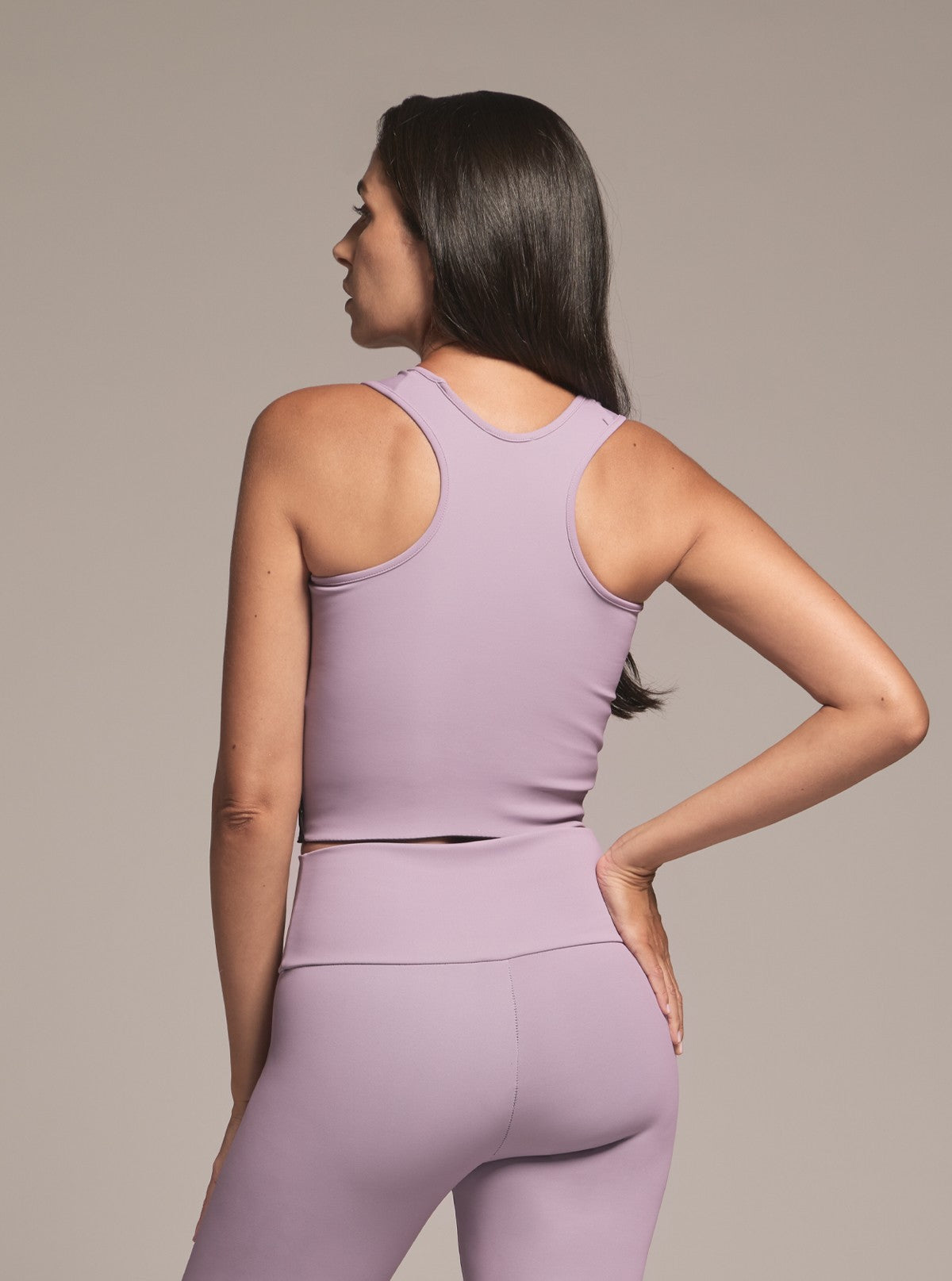 Modellierendes und schlankmachendes Top - Glam Active Lila Amethyst