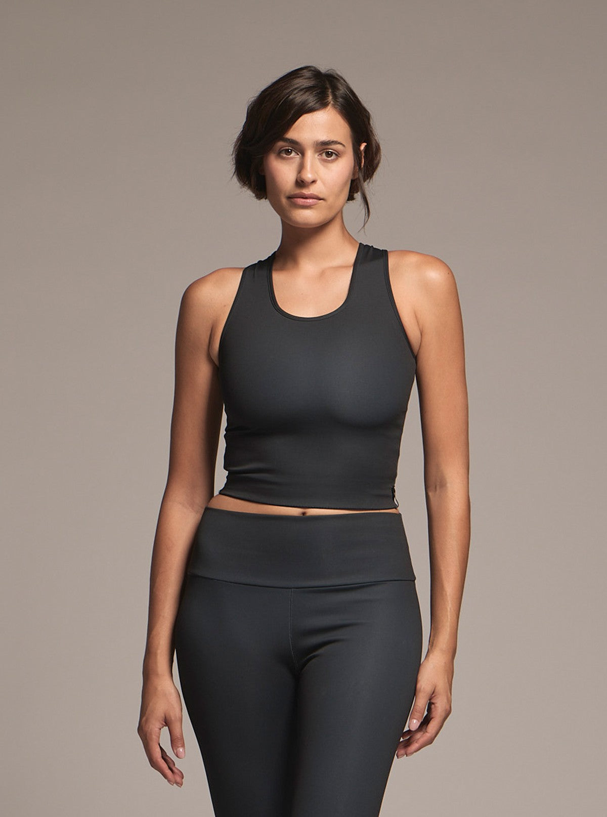 Top Modellante e Snellente - Glam Active Smoky Black