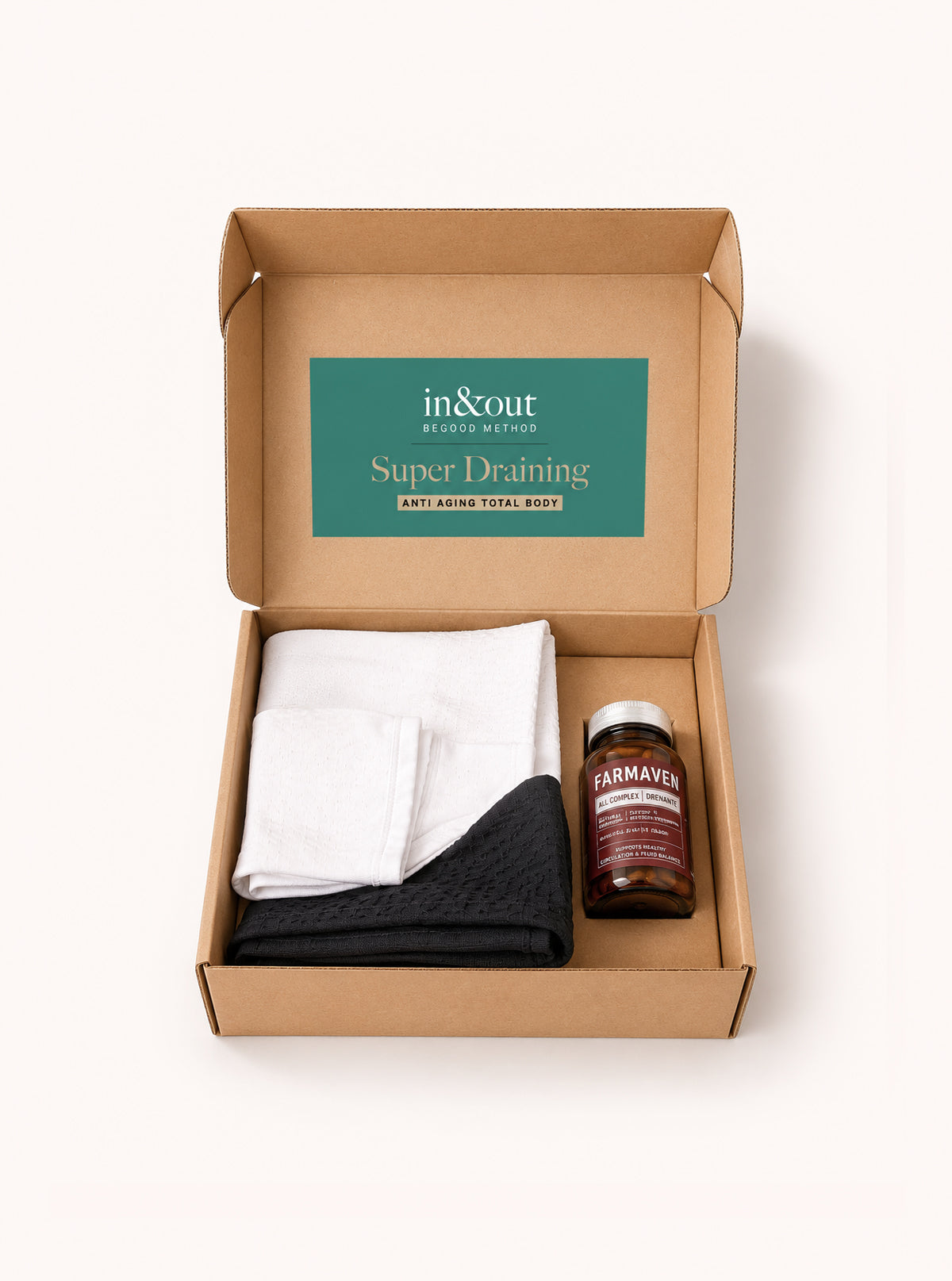 Super Draining Anti Aging: Total Body Nero-Bianco